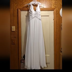 Stunning white size 12 Allure Bridal Bridesmaid Or Wedding Gown